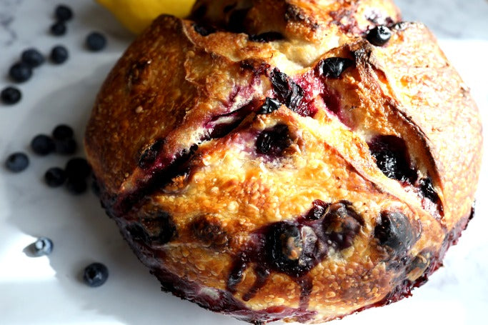 Blueberry Lemon Bread Loaf