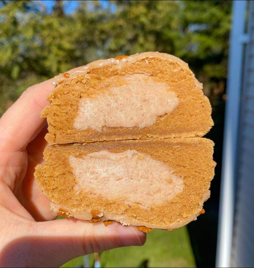 Gingerbread Stuffed Cookie