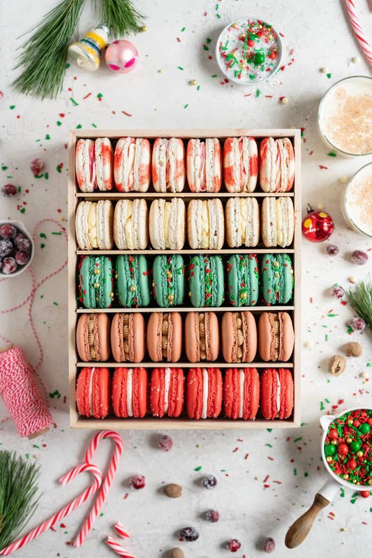 Christmas Macarons