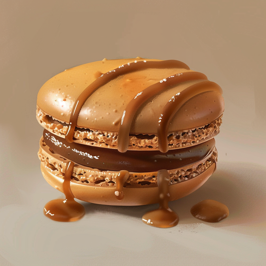 Salted Caramel Macarons