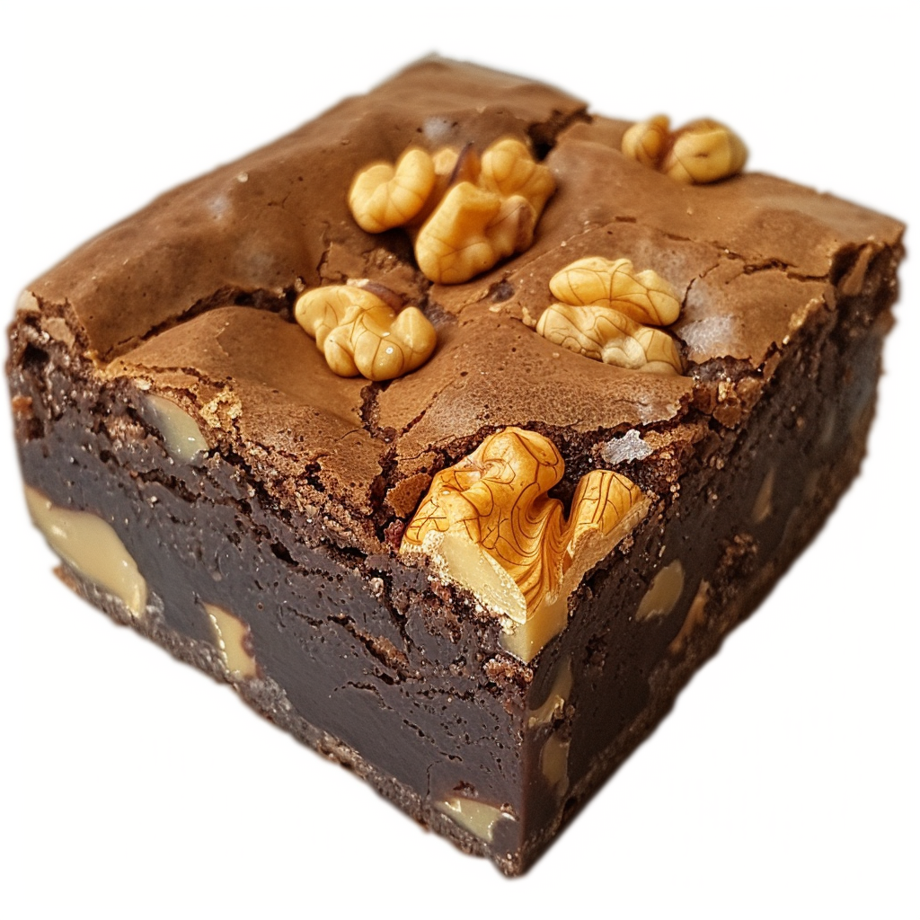 Fudge & Walnut Brownies