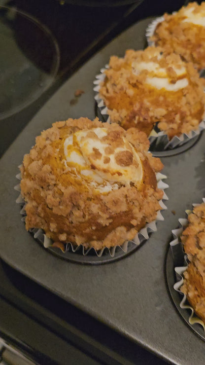 Pumpkin Cream Cheese Muffins