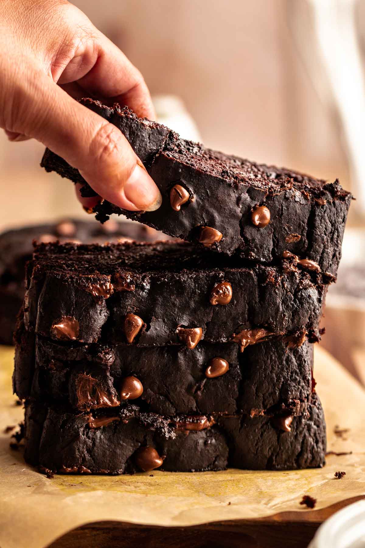 Chocolate Pumpkin Chip Loaf