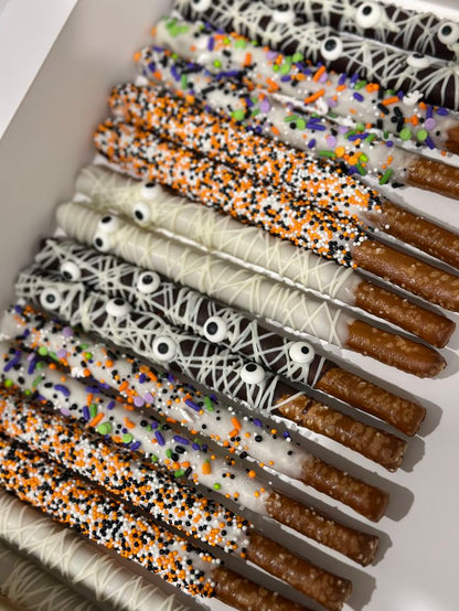 Chocolate Covered Pretzel Rods