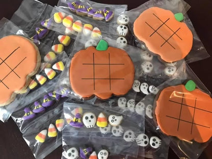🎃👻 Halloween Tic-Tac-Toe Cookie Kits 👻🎃