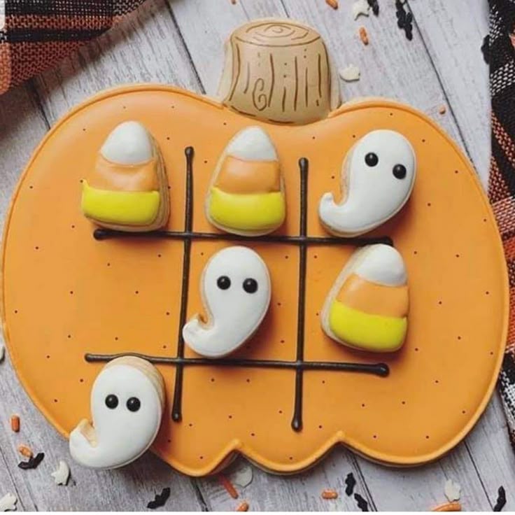 🎃👻 Halloween Tic-Tac-Toe Cookie Kits 👻🎃