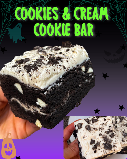 Cookies & Cream Cookie Bar