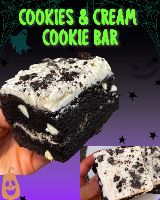 Cookies & Cream Cookie Bar
