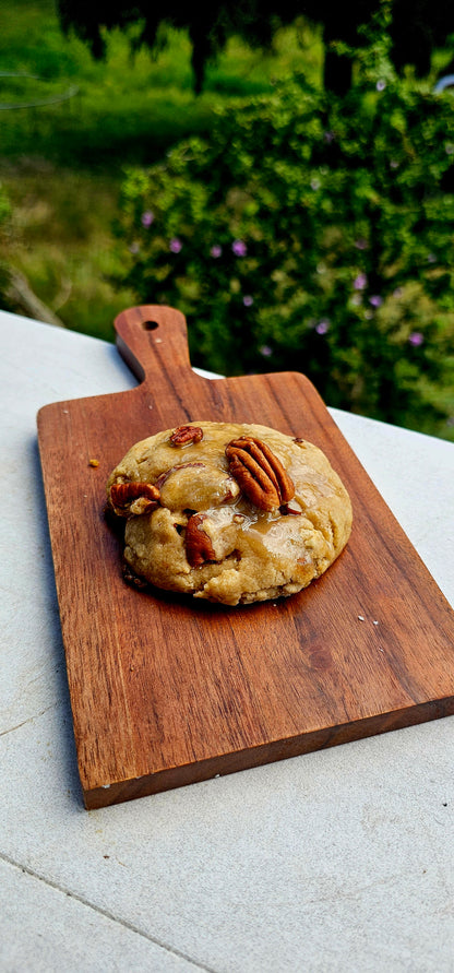 Maple Pecan Pie Stuffed Cookie