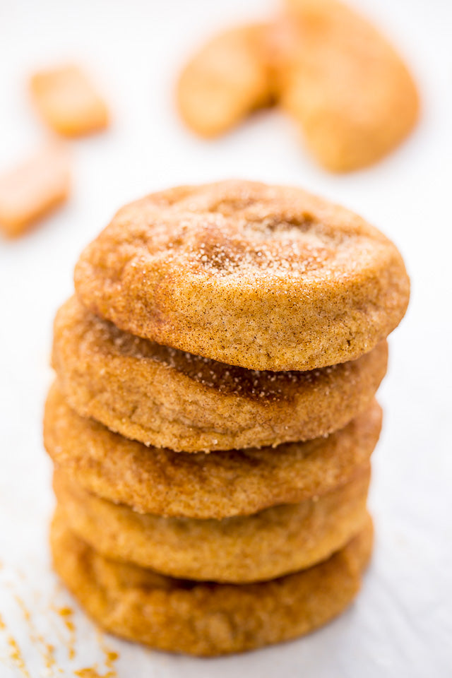 Snickerdoodle Stuffed Cookie